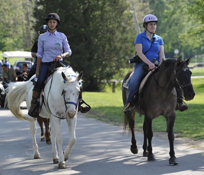 Leslie and Gambler at Rolex