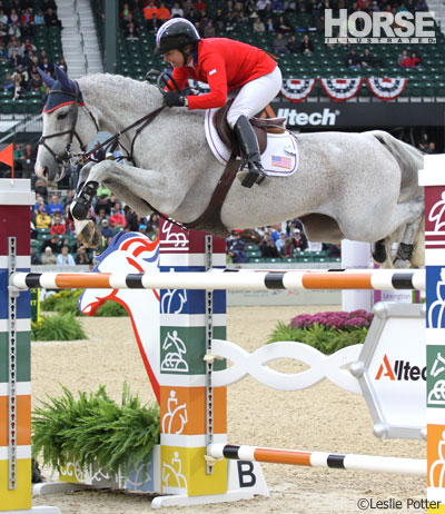 Multi-breed challenge at the Alltech National Horse Show