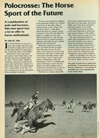 1988 Polocrosse article