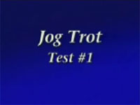Jog Trot Test 1