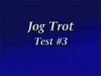 Jog Trot Test 3