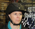 Equestrian Helmet Fit Step 3: Positioning the Helmet