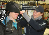 Equestrian Helmet Fit Step 4: Checking the Helmet's Fit