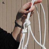 Make Your Own Rope Halter Step 6