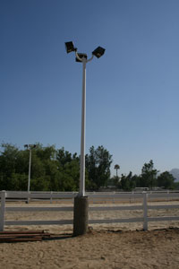 Equestrian Services LLC gives advice on choosing the right arena lighting