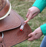 Decorative leather will require closer cleaning