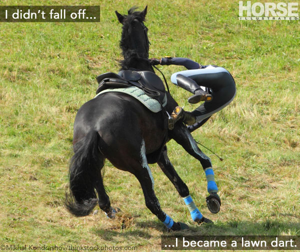 I became a lawn dart I became a lawn dart