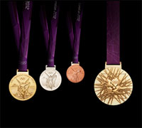 2012 Olympic medals