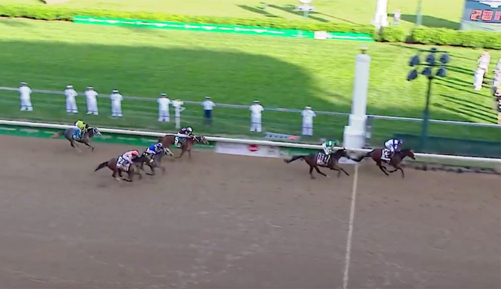 Nyquist in the Kentucky Derby