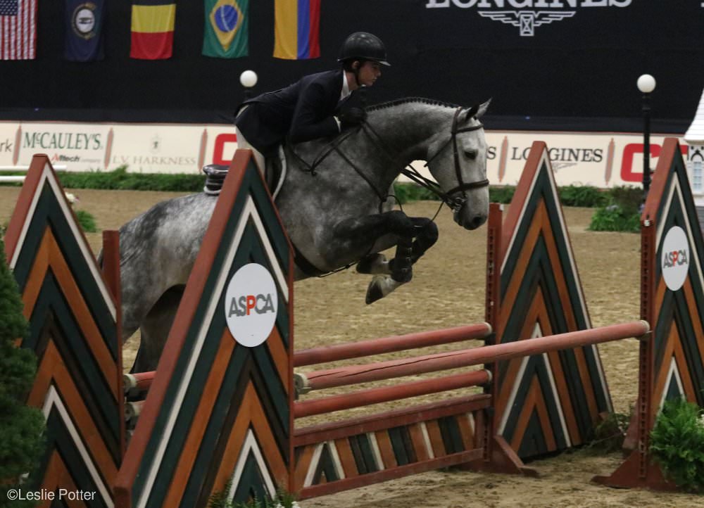 Cooper Dean at the 2017 Maclay Final