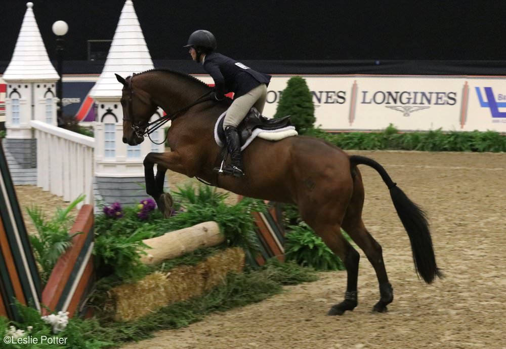 Jordyn Rose Freedman at the 2017 Maclay Final