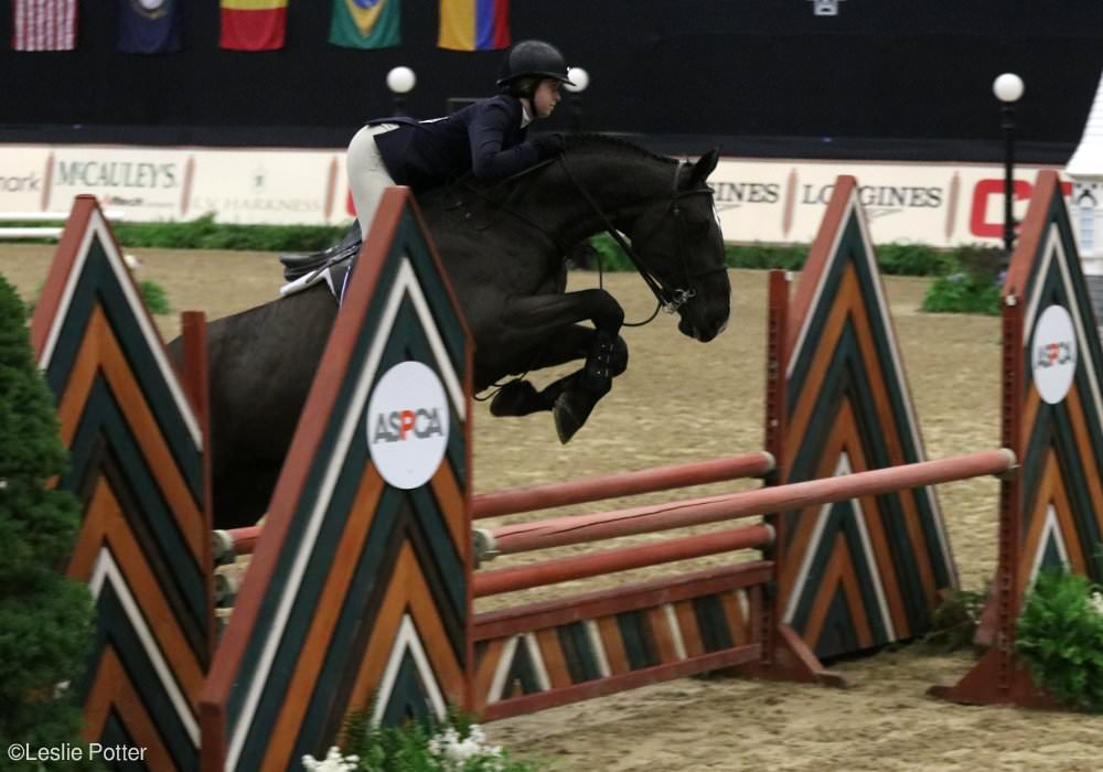 Madison Goetzmann at the 2017 Maclay Final