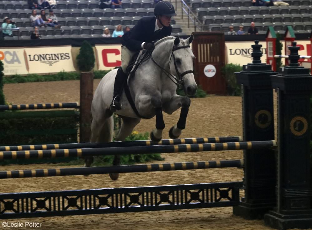 Tanner Korotkin at the 2017 Maclay Final