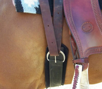 Make sure the cinch isn't too loose or tight