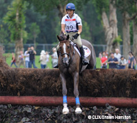 US rider Gina Miles took the individual eventing silver medalin Hong Kong