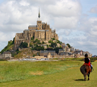 Le Mont Saint Michel, Normandy, France