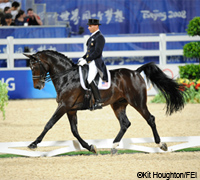 United State's dressage team rider and horse information