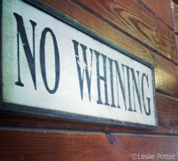 No Whining