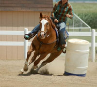 Barrel racer