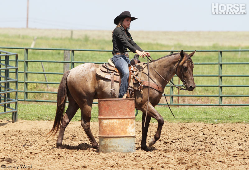 Barrel Racing Practice