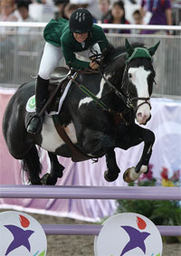 Dalma Rushdi Malhas at the 2010 Youth Olympic Games