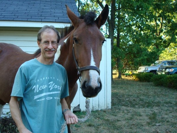 Dad and horse