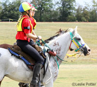 Endurance riders at the World Equestrian Games