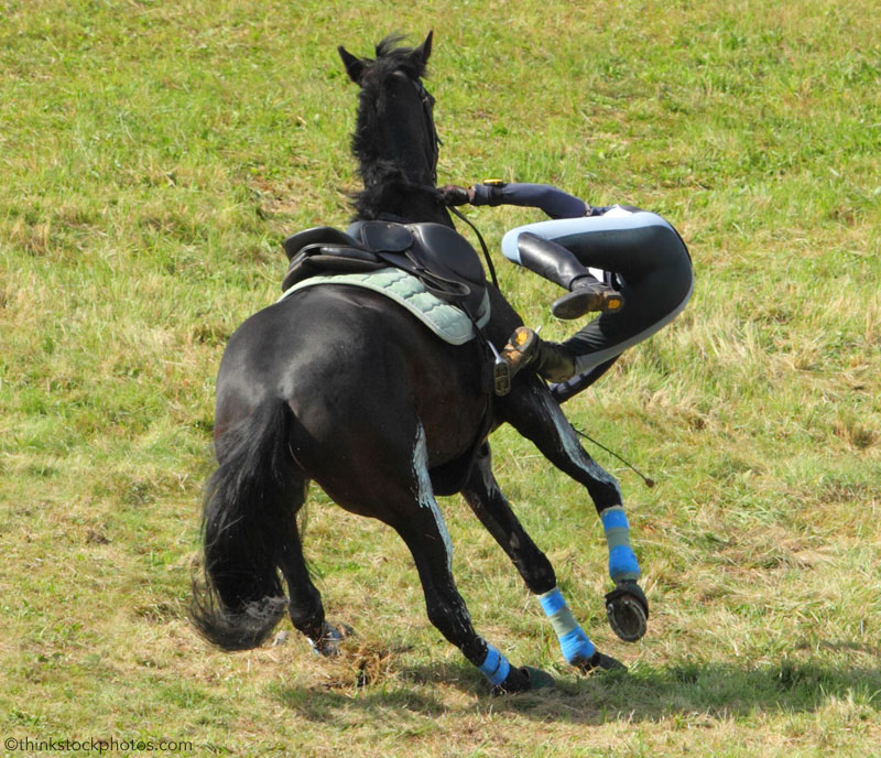 Falling off a Horse