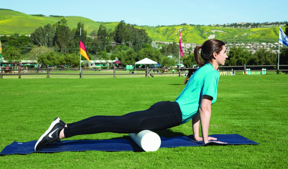 Foam Rolling Quadriceps