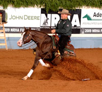 Gunnatrashya and Shawn Flarida win the NRHA Open Futurity