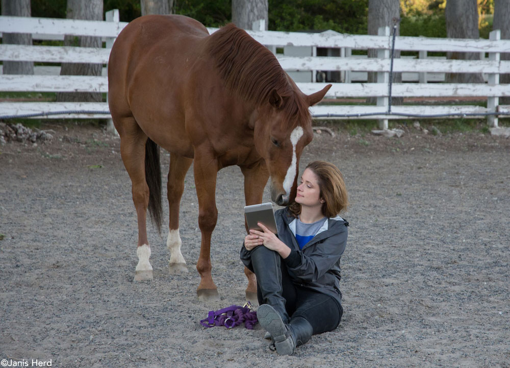 Equestrian e-reader