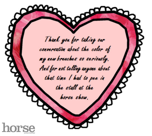 Valentines for Horse People