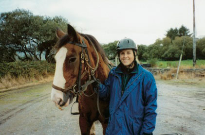 Liz and Irish Horse