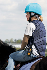 jockey safety gear