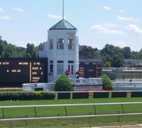 Eight Belles was buried at Churchill Downs in 2008