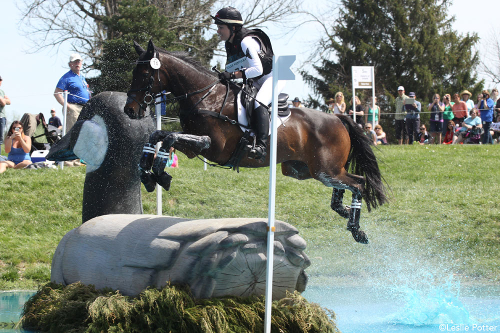 Libby Head and Sir Rockstar at Rolex 2014