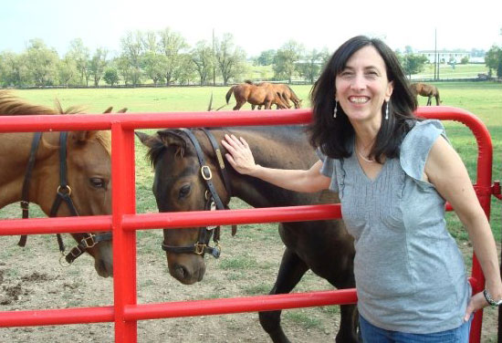 Mom and horse