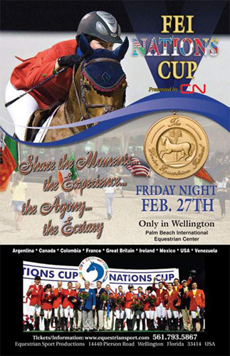 The 2009 FEI Nations Cup will start with the Mexico national team