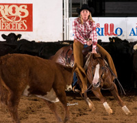 Trickalena's Choice and Pricilla Crawley - NCHA Senior Youth World Champions