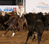 Stephanie Haymes-Roven and A Smart Little Rey - NCHA Non-Pro World Champions