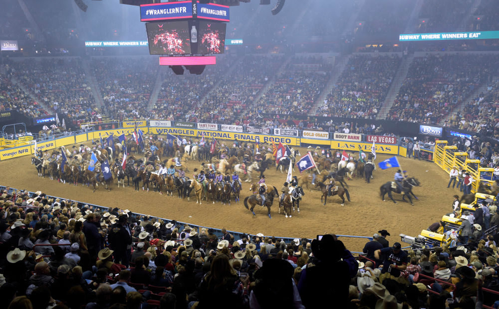 National Finals Rodeo in Las Vegas, Nevada