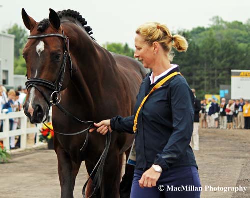 Sabine Schut-Kery and Sanceo at the 2015 Pan-American Games