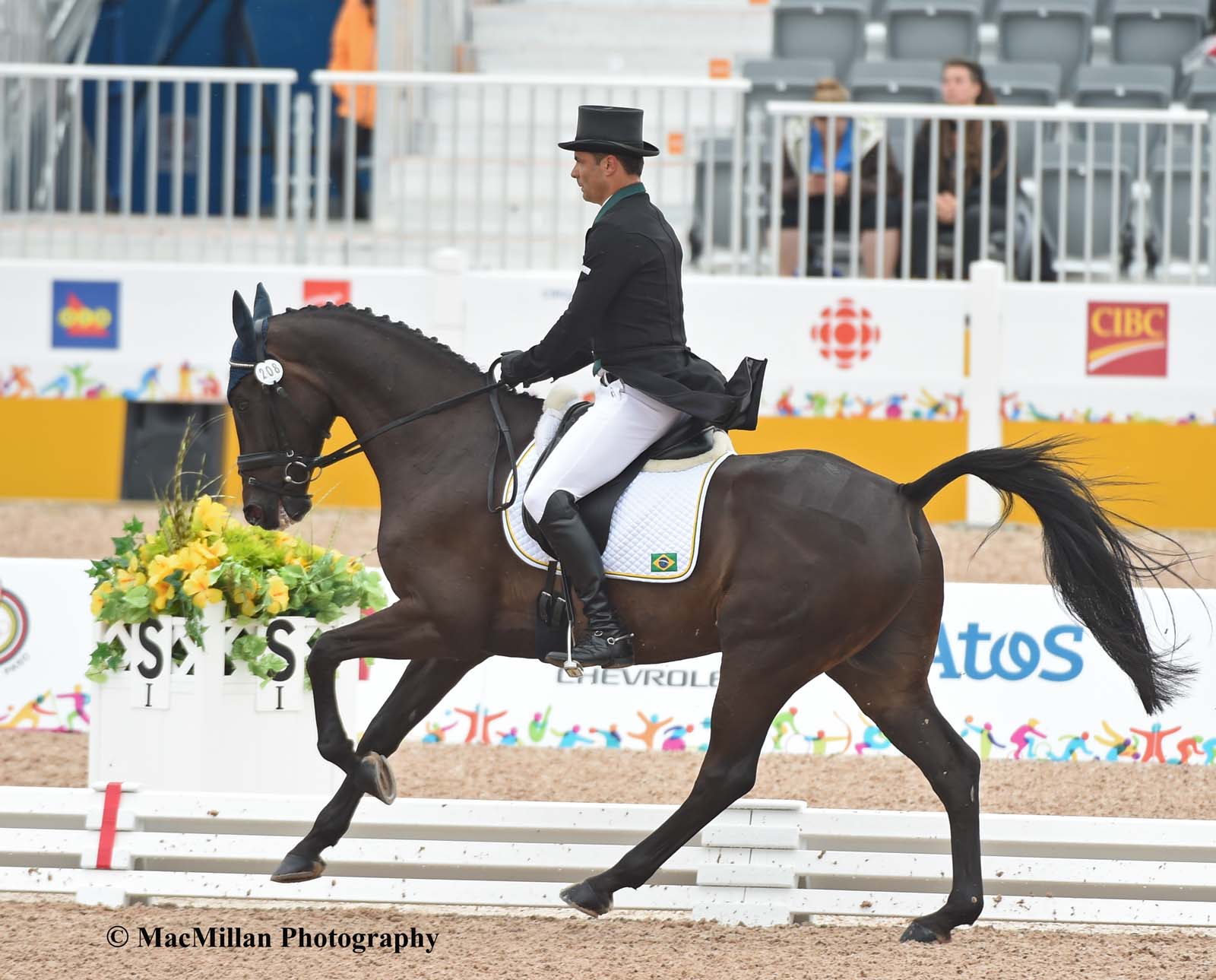 PanAm Eventing Dressage