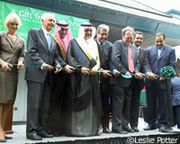 The Saudi Arabian Equestrian Federation helped launch the exhibit