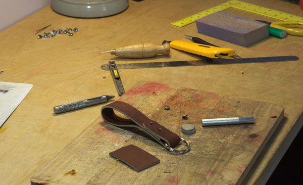 Leather Key Fob Leather Key Fob