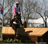 Lucinda Fredericks at the Rolex Kentucky Three-Day Event