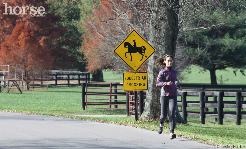 Running Equestrian