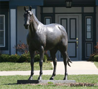 Secretariat statue in Lexington, Kentucky