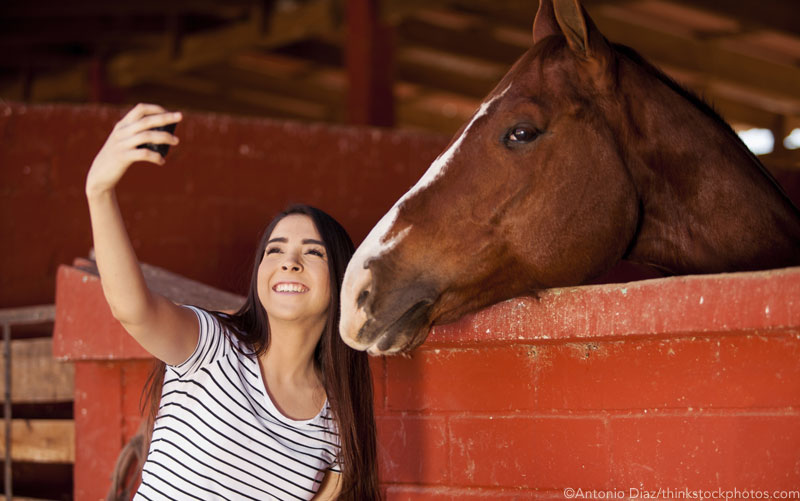 Selfie with Horse Selfie with Horse