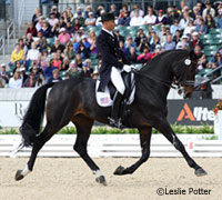 Steffen Peters won the 2011 World Dressage Masters with a record score